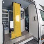VDT170-F Van mounted platform inside
