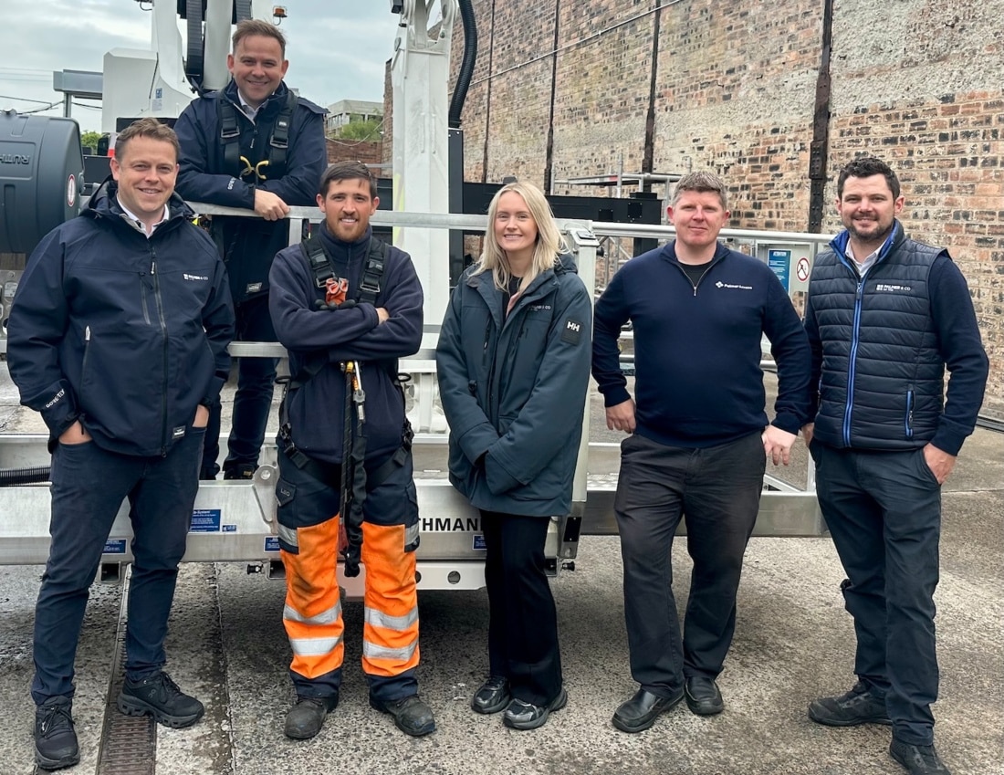 Palmer & Co with their new RUTHMANN T 570 HF